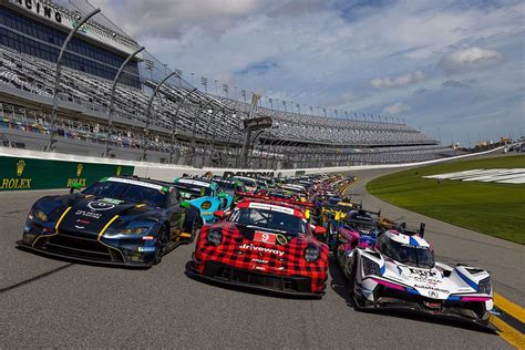 rolex daytona race 2024|2024 daytona 24 starting grid.